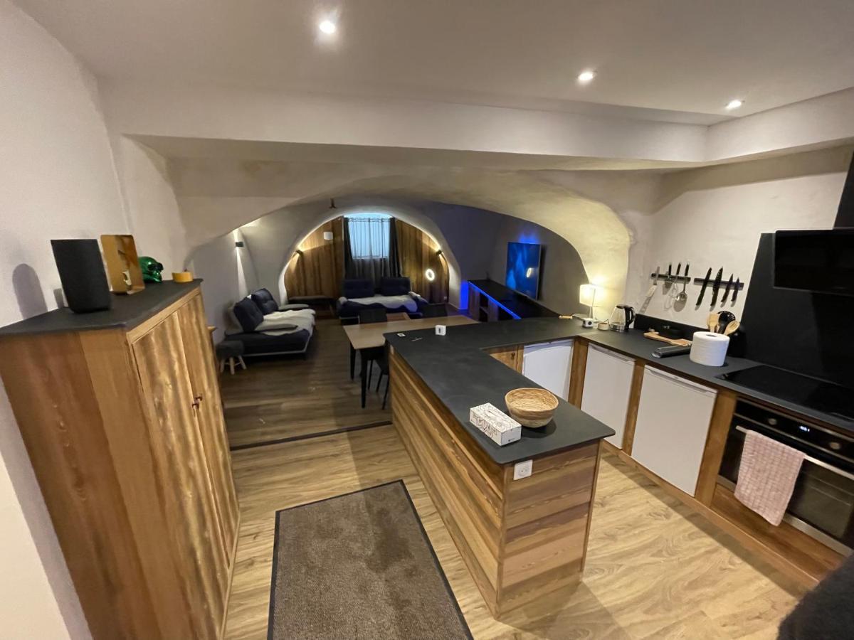 Maison Stabatio Appartement Pierre Le Monêtier-les-Bains المظهر الخارجي الصورة